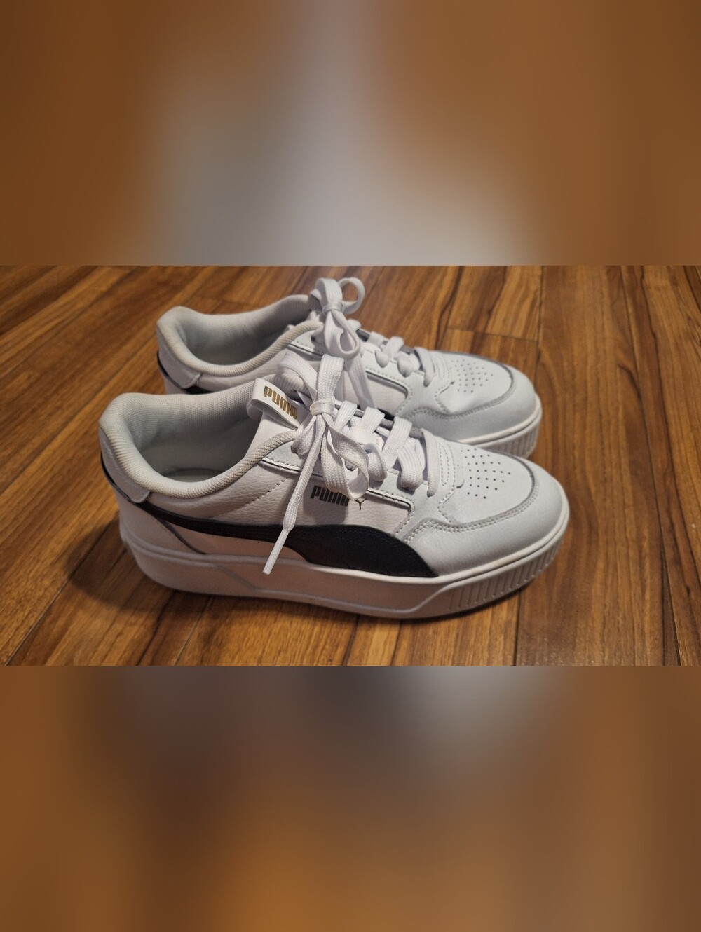 PUMA Karmen Rebelle Platforms - Size 8.